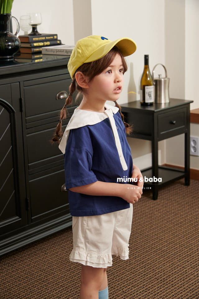 Mumunbaba - Korean Children Fashion - #designkidswear - Marine Up Tee - 3