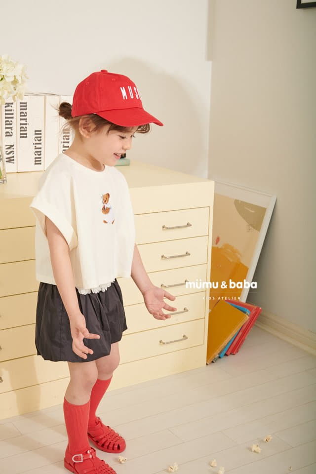 Mumunbaba - Korean Children Fashion - #designkidswear - Rora Bear Tee - 9
