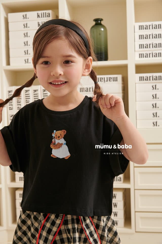 Mumunbaba - Korean Children Fashion - #discoveringself - Rora Bear Tee - 10