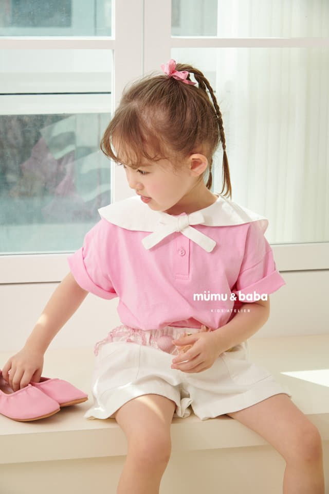 Mumunbaba - Korean Children Fashion - #fashionkids - Marine Up Tee - 5