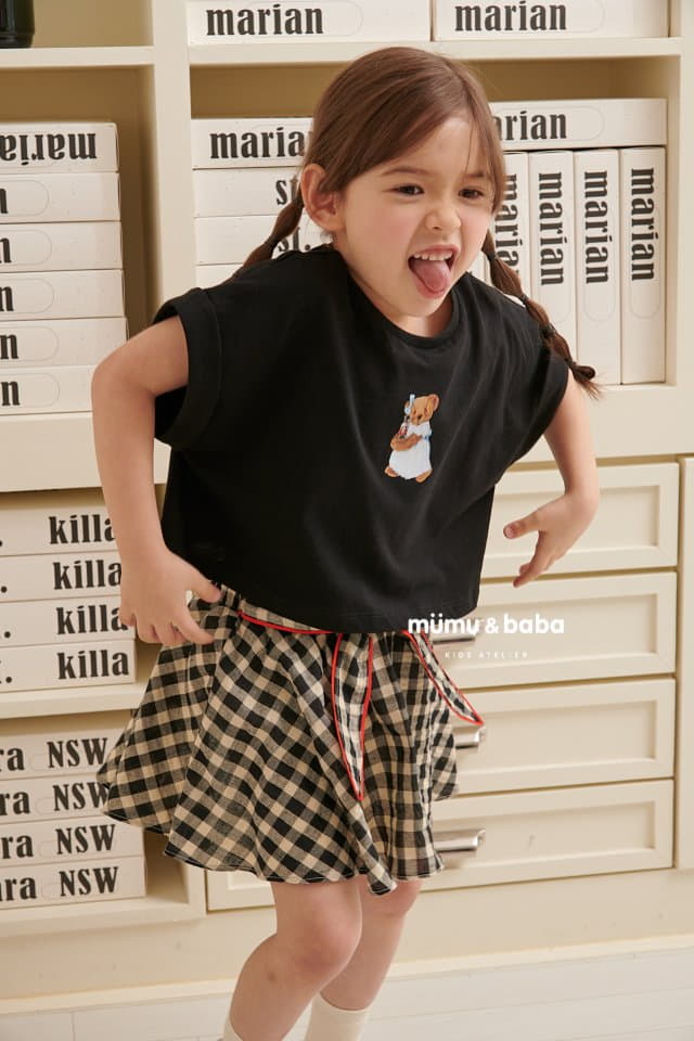Mumunbaba - Korean Children Fashion - #fashionkids - Rora Bear Tee - 11