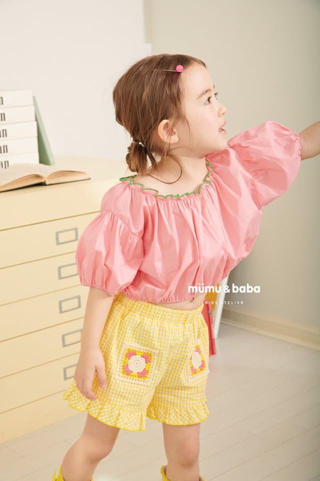 Mumunbaba - Korean Children Fashion - #kidsshorts - Jeje Volume Blouse