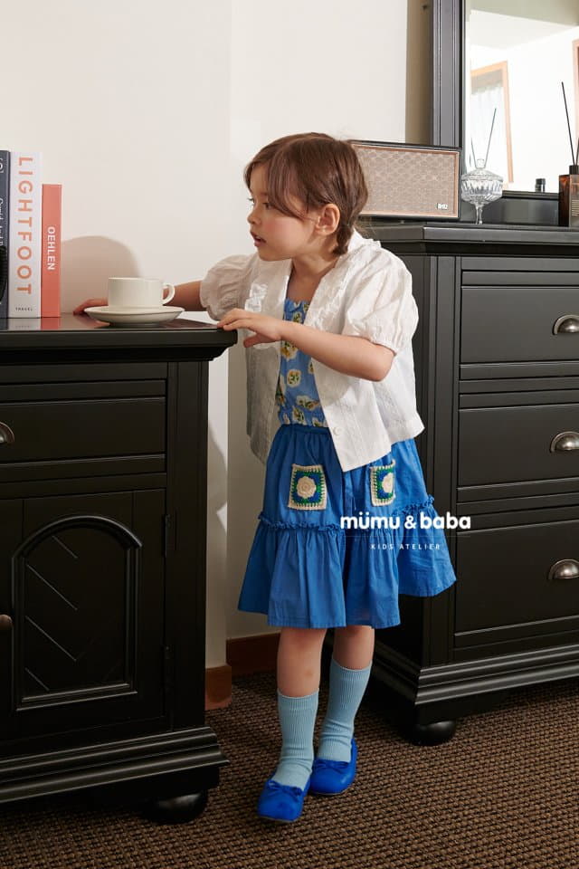 Mumunbaba - Korean Children Fashion - #kidsshorts - Pocket Skirt - 3