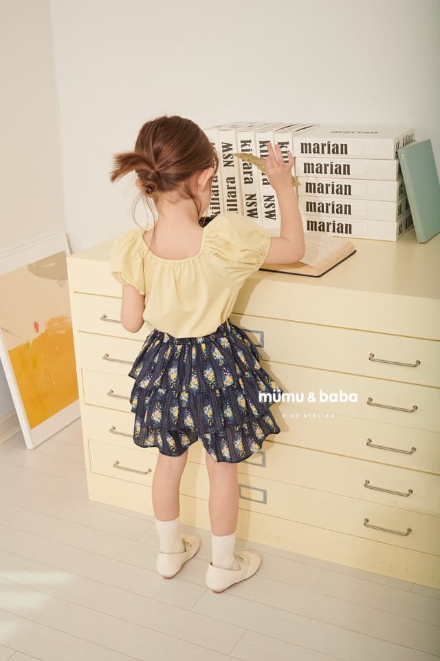 Mumunbaba - Korean Children Fashion - #kidsstore - Jeje Flower Tee - 6