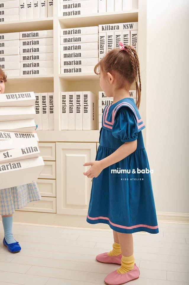 Mumunbaba - Korean Children Fashion - #kidzfashiontrend - Wiz Marine One-piece - 10