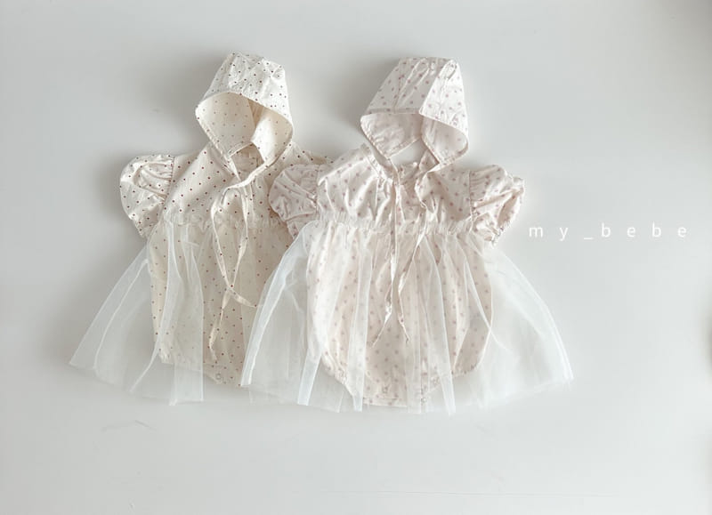 My Bebe - Korean Baby Fashion - #onlinebabyboutique - Baby Sha Bodysuit Set