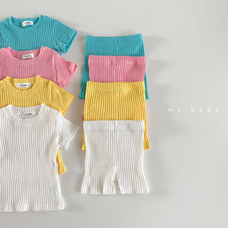 My Bebe - Korean Children Fashion - #discoveringself - Kid Rib Easywear