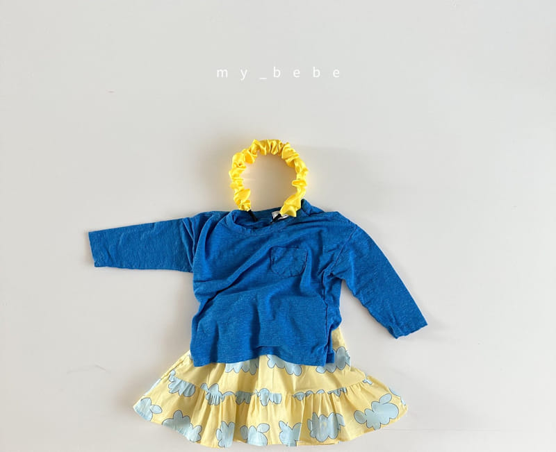 My Bebe - Korean Children Fashion - #kidzfashiontrend - Kid Linen Pocket Tee - 10