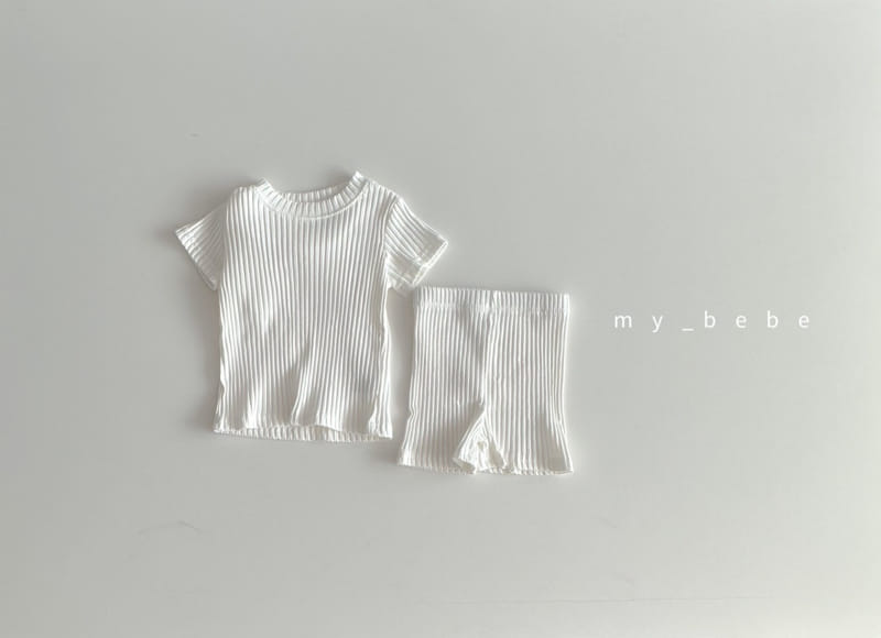 My Bebe - Korean Children Fashion - #littlefashionista - Kid Rib Easywear - 7