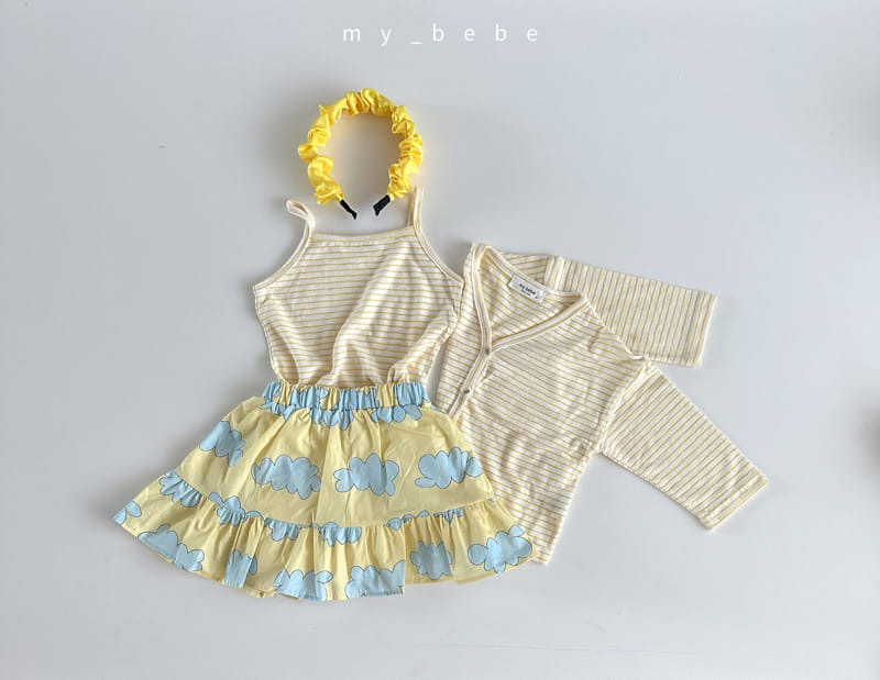 My Bebe - Korean Children Fashion - #todddlerfashion - Kid Summer Cancan Skirt - 10
