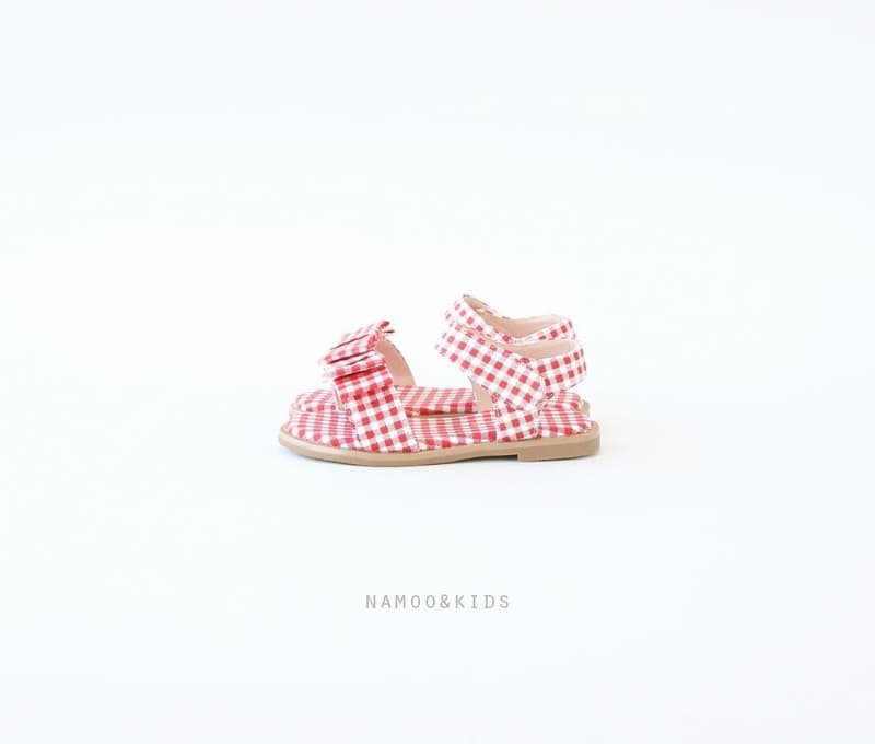Namoo & Kids - Korean Children Fashion - #Kfashion4kids - Joy Check Sandals - 3