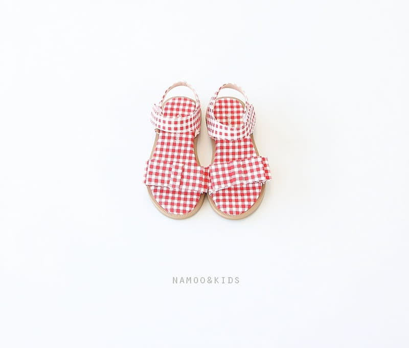 Namoo & Kids - Korean Children Fashion - #kidsstore - Joy Check Sandals