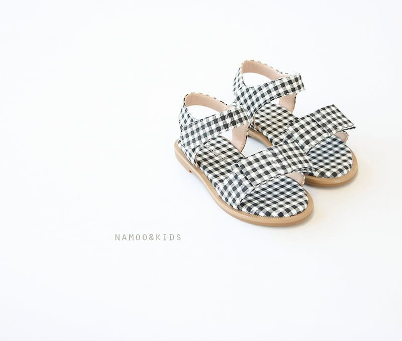 Namoo & Kids - Korean Children Fashion - #toddlerclothing - Joy Check Sandals - 9
