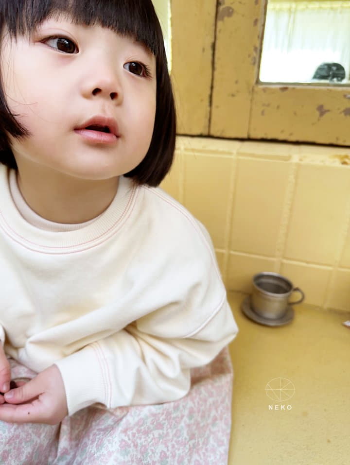 Neko - Korean Children Fashion - #designkidswear - Stitch Sweatshirt - 5