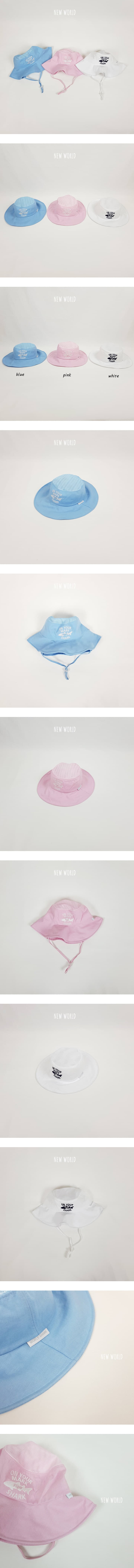 New World - Korean Children Fashion - #childrensboutique - Shark Mesh Bucket Hat