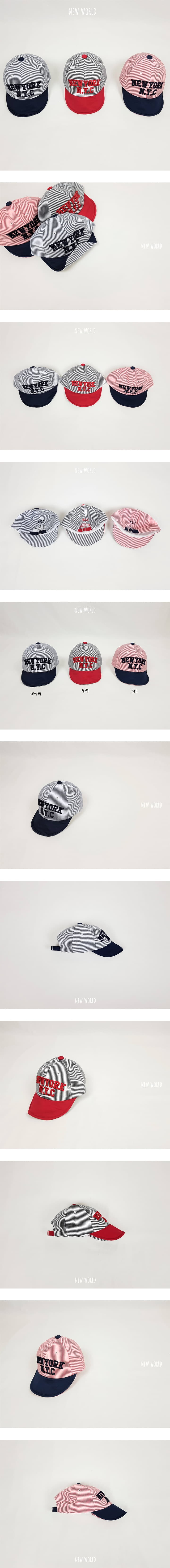 New World - Korean Children Fashion - #kidsstore - New York Stripes Hat