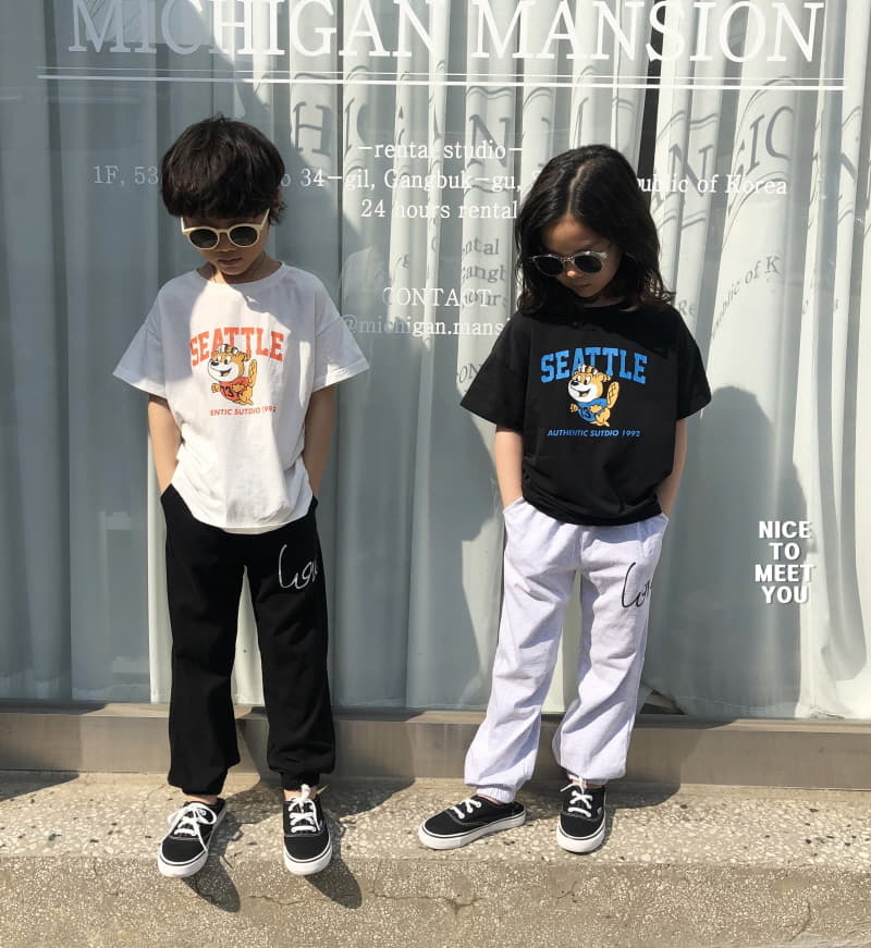Nice To Meet You - Korean Children Fashion - #designkidswear - Seatle Tee - 3