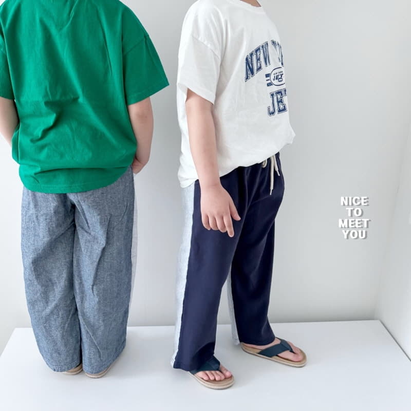 Nice To Meet You - Korean Children Fashion - #discoveringself - Cool Denim Jeans - 8