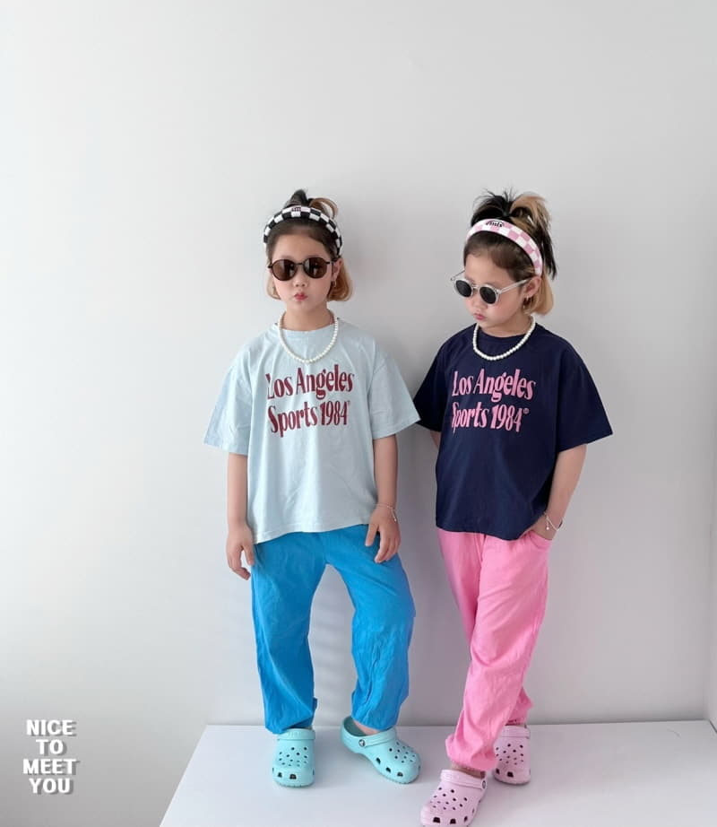 Nice To Meet You - Korean Children Fashion - #discoveringself - Sport 84 Tee - 7
