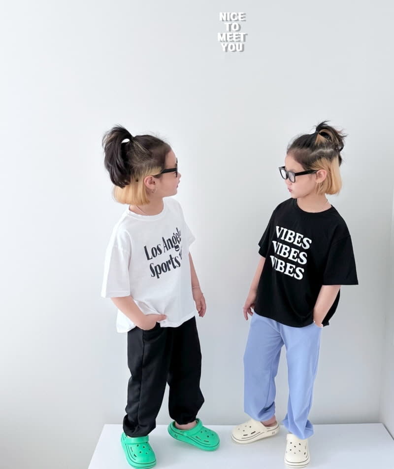 Nice To Meet You - Korean Children Fashion - #fashionkids - Charr Span Pants - 3