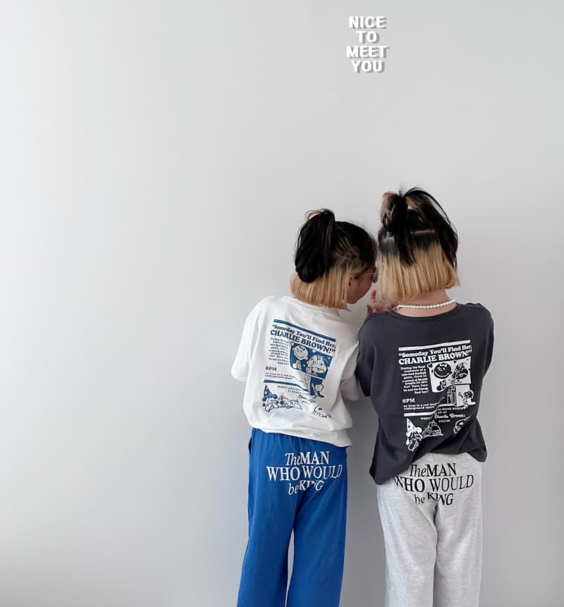 Nice To Meet You - Korean Children Fashion - #kidsshorts - Kings Pants - 7