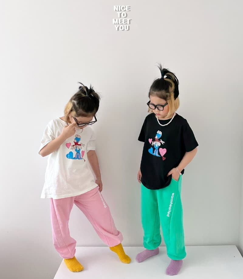 Nice To Meet You - Korean Children Fashion - #fashionkids - Rabbit TEe - 4