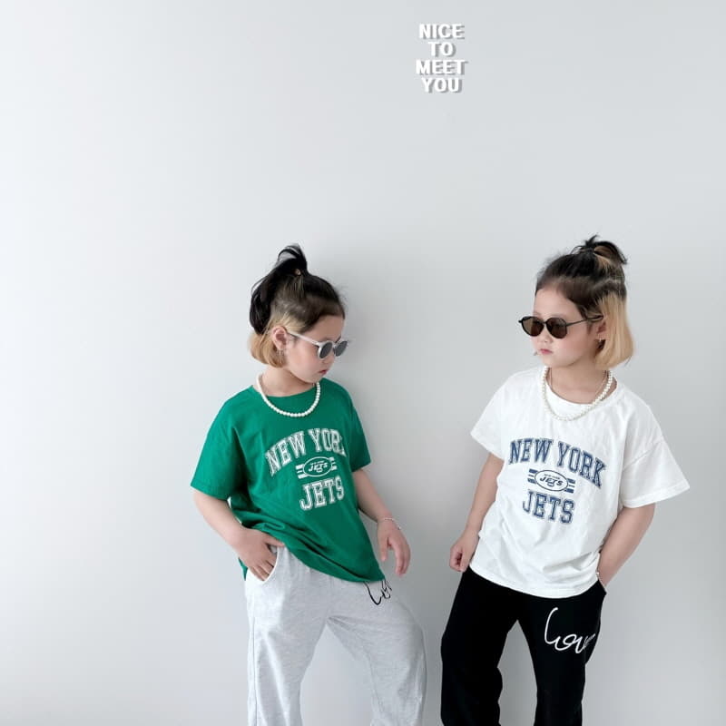 Nice To Meet You - Korean Children Fashion - #kidsshorts - New York Tee - 3