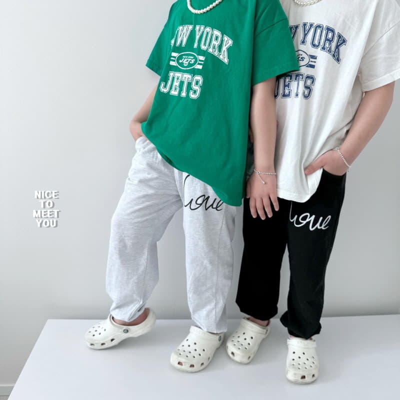 Nice To Meet You - Korean Children Fashion - #kidsshorts - New York Tee - 4