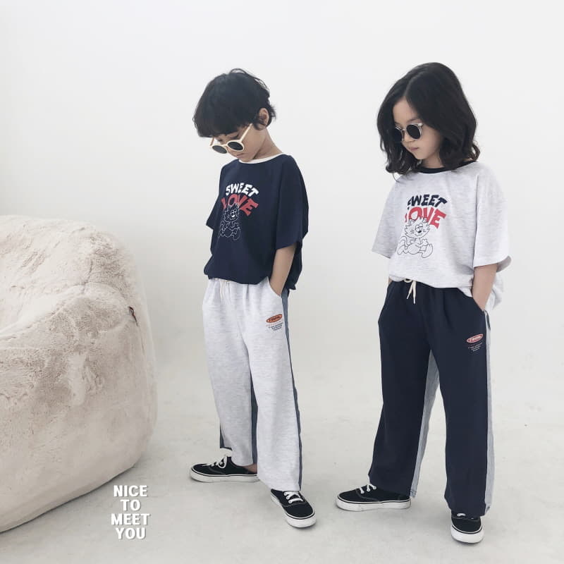 Nice To Meet You - Korean Children Fashion - #littlefashionista - Kitty Tee - 2