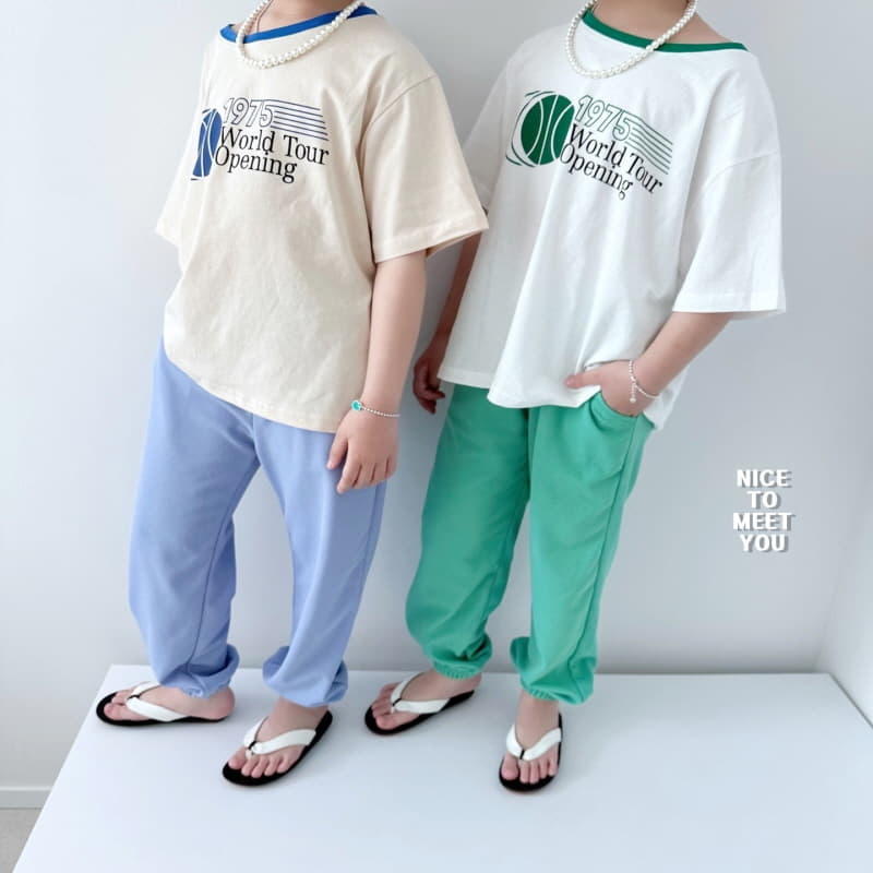 Nice To Meet You - Korean Children Fashion - #Kfashion4kids - Opening Tee - 4