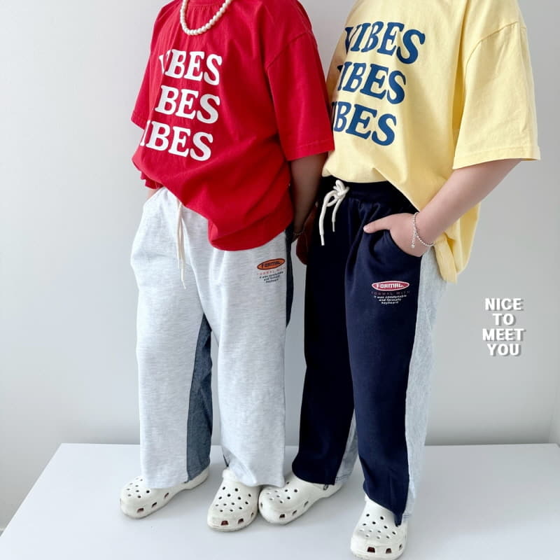 Nice To Meet You - Korean Children Fashion - #minifashionista - Vibe Tee - 5