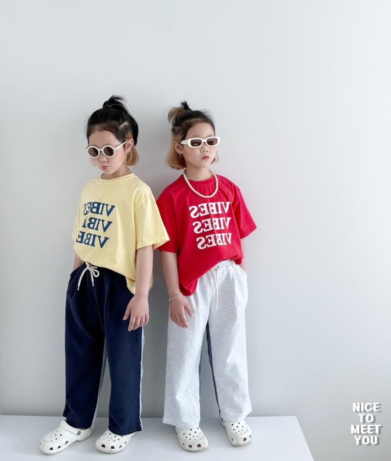 Nice To Meet You - Korean Children Fashion - #prettylittlegirls - Vibe Tee - 6