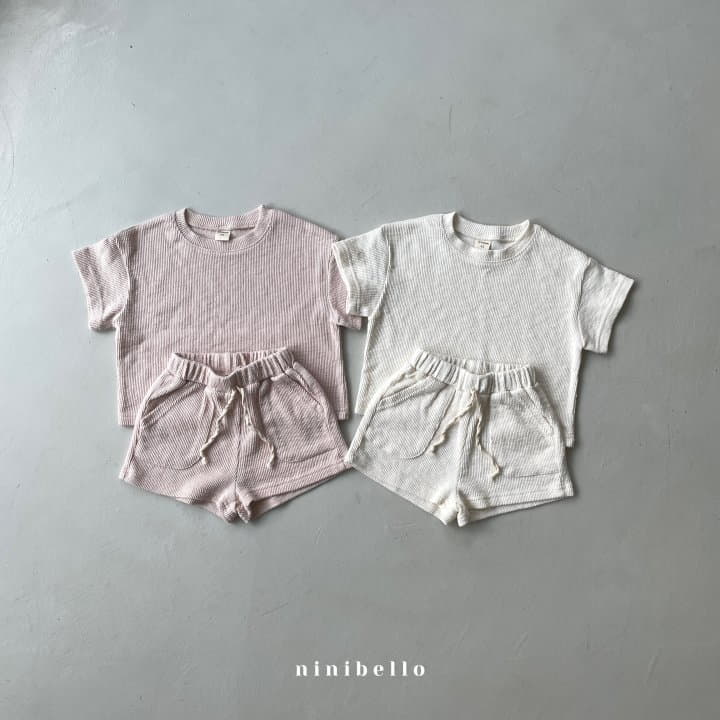 Ninibello - Korean Children Fashion - #Kfashion4kids - Natural Pocket Set - 6