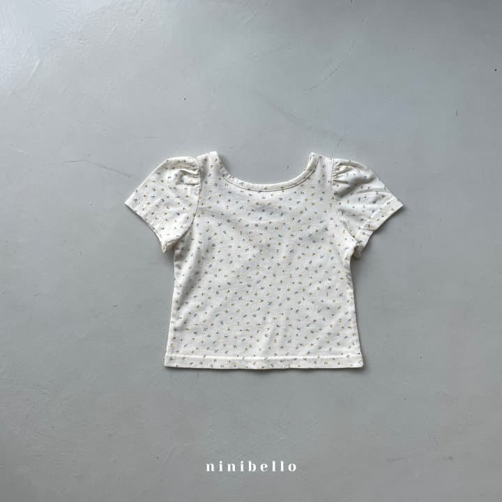 Ninibello - Korean Children Fashion - #childofig - Flower Puff Tee - 6