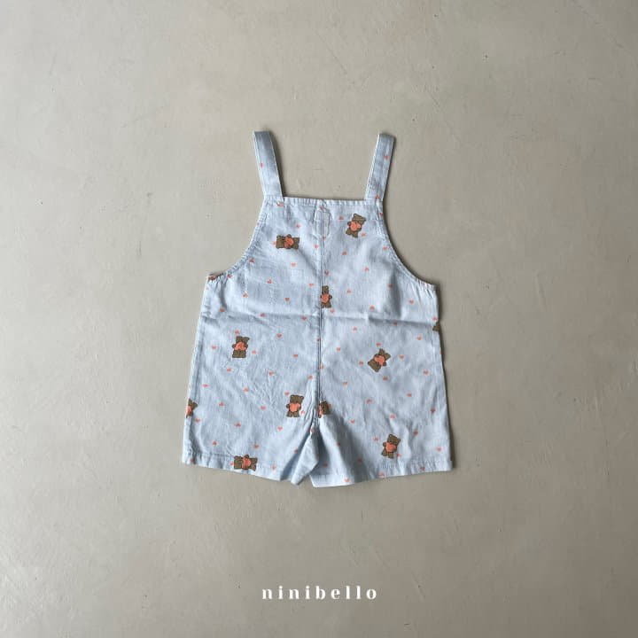 Ninibello - Korean Children Fashion - #childrensboutique - Love It Dungarees Pants - 12