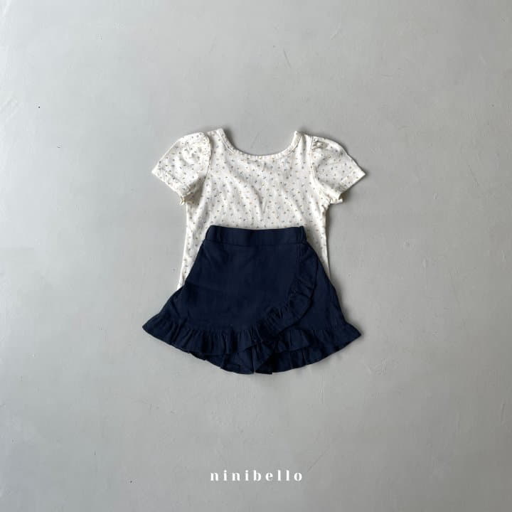 Ninibello - Korean Children Fashion - #fashionkids - Flower Puff Tee - 10