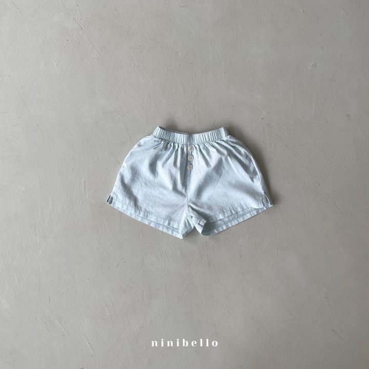 Ninibello - Korean Children Fashion - #kidsshorts - Button Pants - 12
