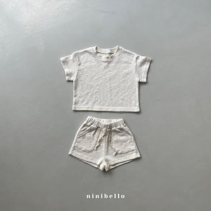 Ninibello - Korean Children Fashion - #prettylittlegirls - Natural Pocket Set - 10