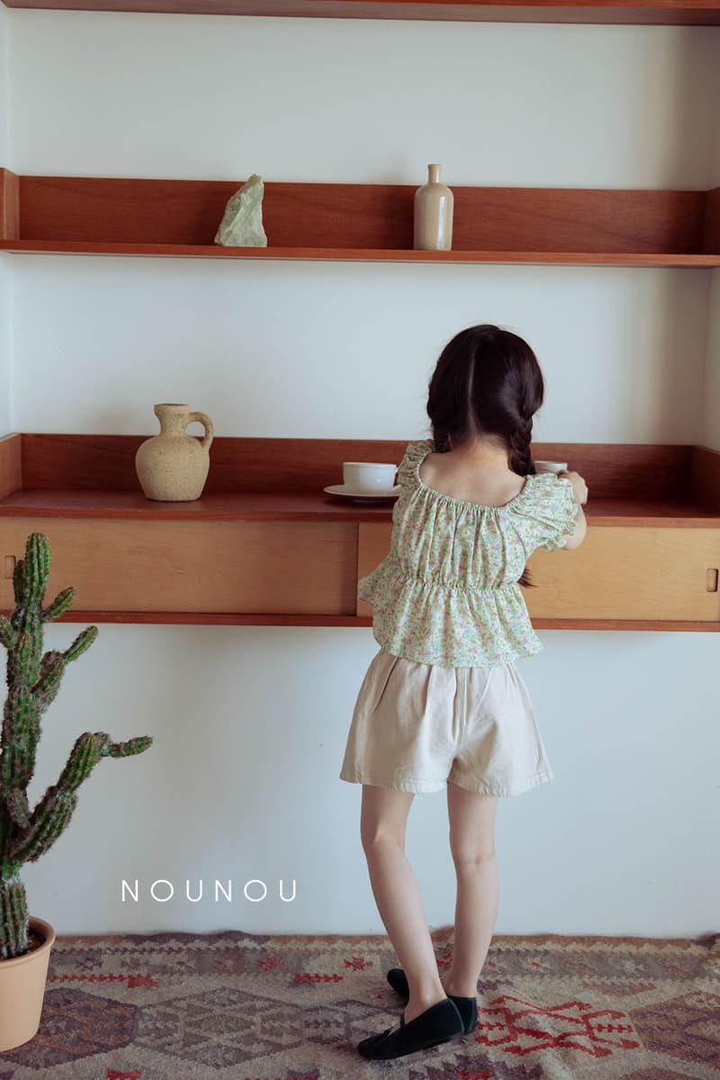 Nounou - Korean Children Fashion - #Kfashion4kids - Wrinkle Skirt Pants - 5