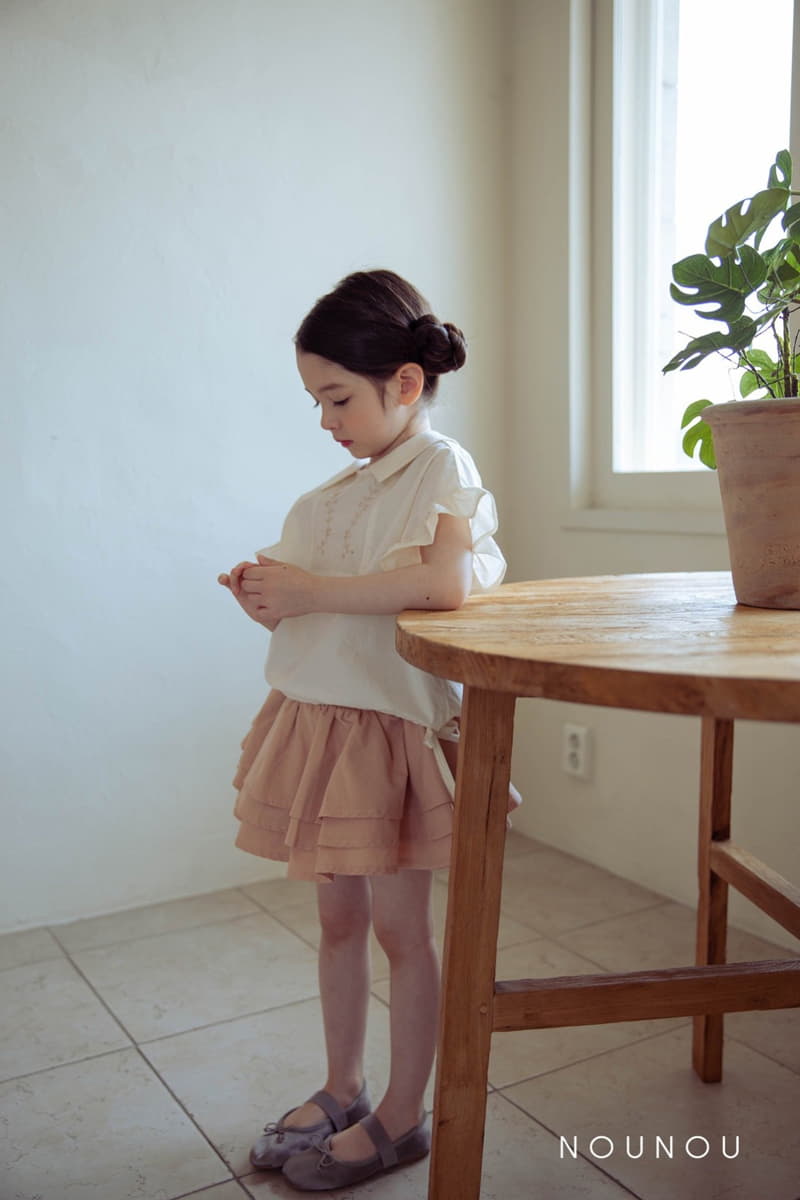 Nounou - Korean Children Fashion - #childofig - Mini Cancan Skirt - 2
