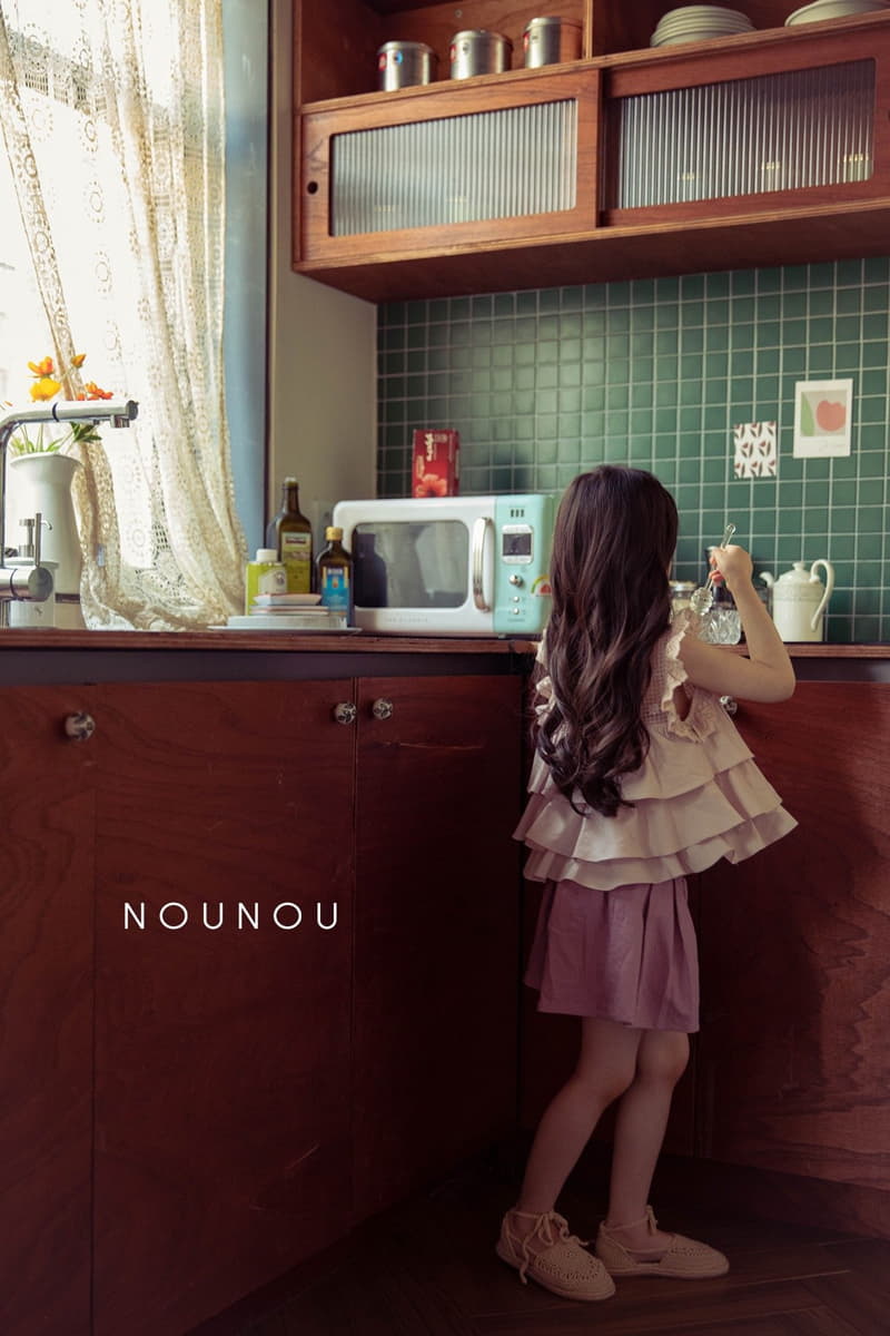 Nounou - Korean Children Fashion - #childofig - Wrinkle Skirt Pants - 11