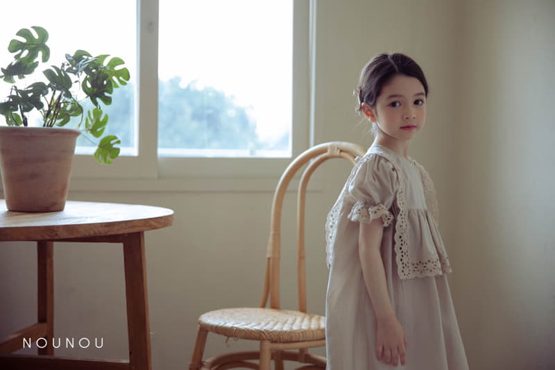 Nounou - Korean Children Fashion - #designkidswear - Rose One-piece - 2