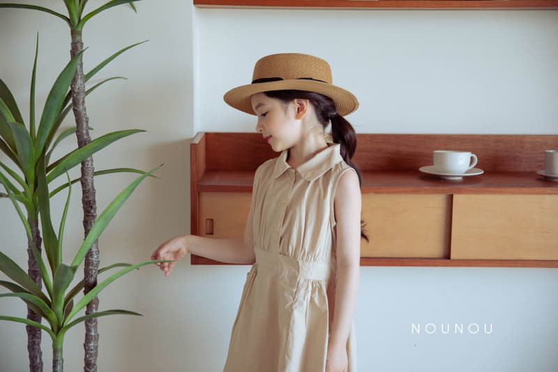 Nounou - Korean Children Fashion - #fashionkids - Cream One-piece - 9