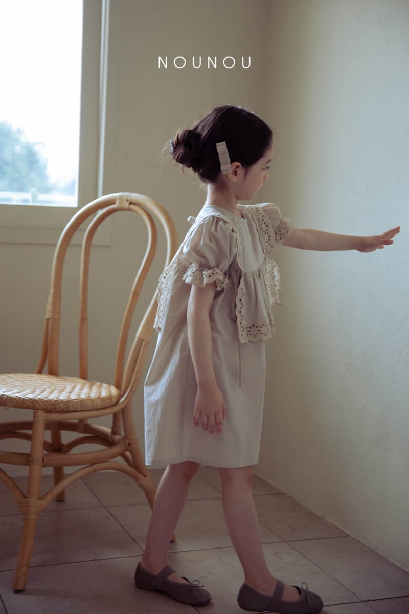 Nounou - Korean Children Fashion - #kidsshorts - Rose One-piece - 5