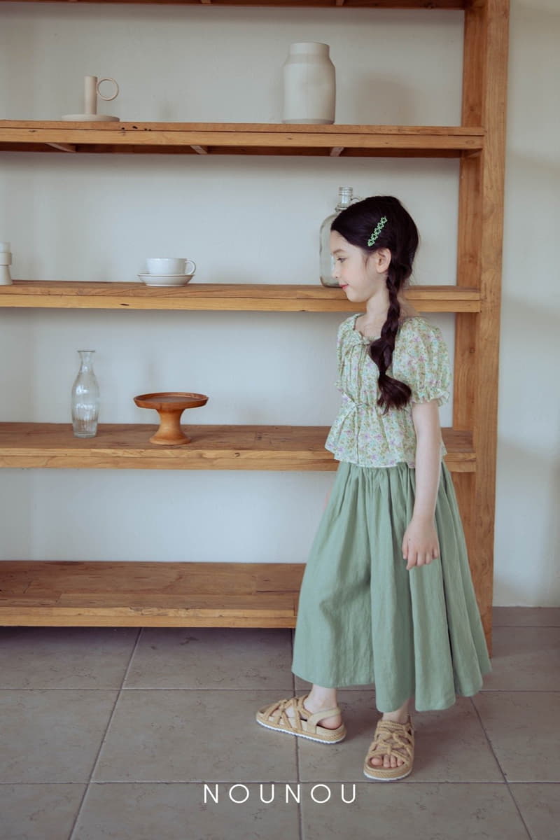 Nounou - Korean Children Fashion - #kidzfashiontrend - Tong Skirt Pants - 10