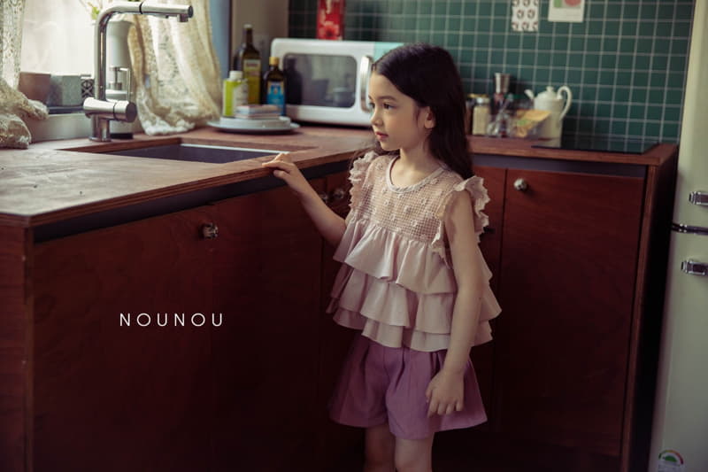 Nounou - Korean Children Fashion - #kidzfashiontrend - Cancan Less Top - 3