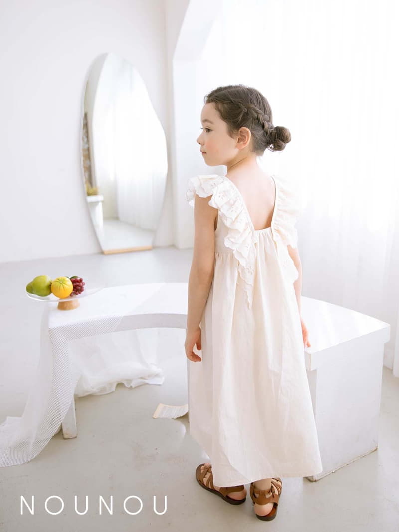 Nounou - Korean Children Fashion - #todddlerfashion - Pretty Girl One-piece - 3