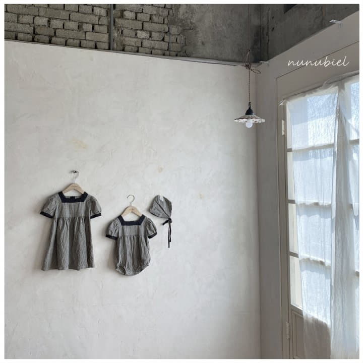 Nunubiel - Korean Baby Fashion - #babyboutiqueclothing - Bonny Bodysuit with Bonnet - 5
