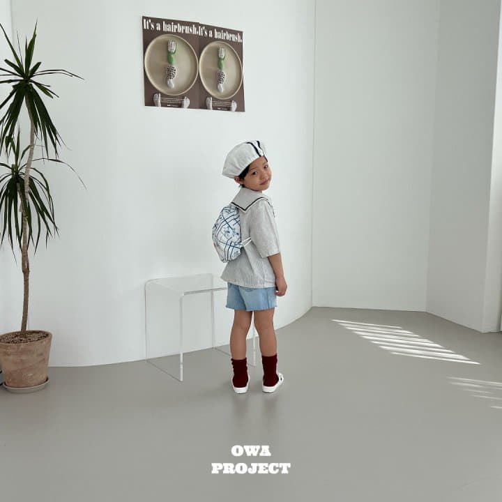 O Wa - Korean Children Fashion - #designkidswear - Owa Denim Shorts - 10