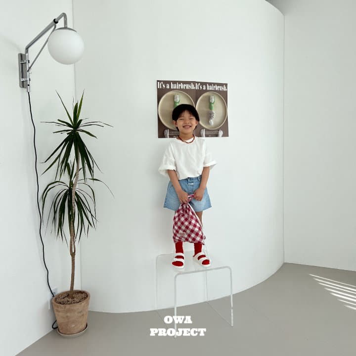 O Wa - Korean Children Fashion - #todddlerfashion - Owa Denim Shorts - 5